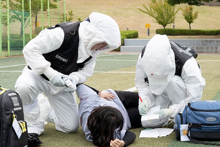 방사능 사고 대비, 전국 11곳 방사선비상진료기관 합동 훈련 시행