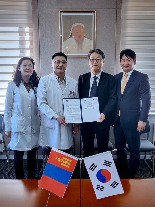 의료도 한국, 외국인 환자 폭증, 몽골 제3국립병원과 협약 체결