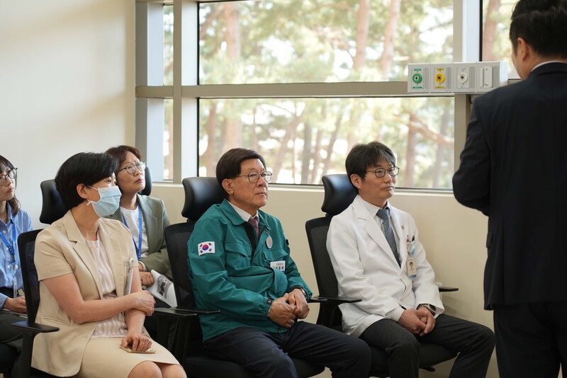 지자체 주도형 필수의료, 6월 심뇌혈관센터 개소 앞두고 기장군수 점검 방문