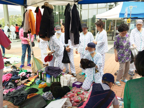 나눔애사랑 유방암환우회 바자회 성황