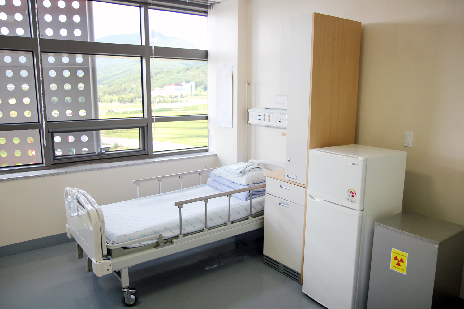 방사성동위원소 치료실, 방사능 오염환자 치료병실로도 활용