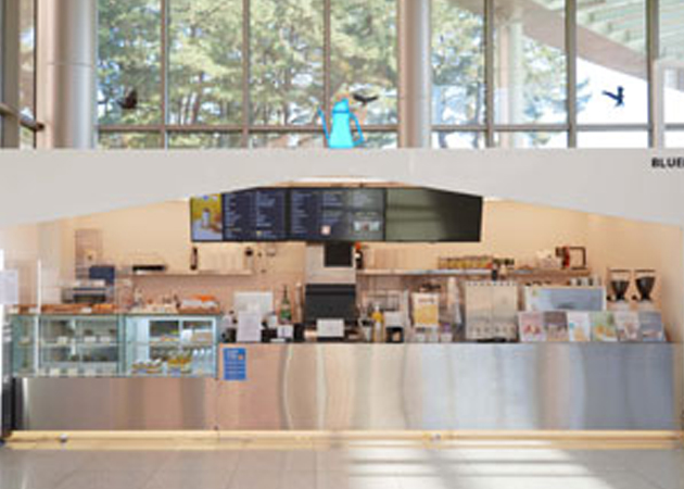 커피숍 블루포트 매장 전경