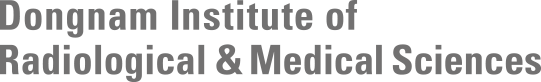 Dongnam Institute of Radiological & Medical Sciences 영문 로고 타입